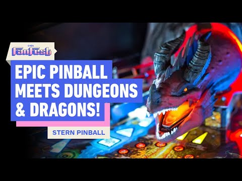Stern’s New D&D Pinball Machine is a 'Critical Hit' | IGN Fan Fest 2025