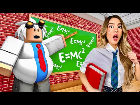 KAT ESCAPES SCHOOL IN ROBLOX (OBBY)