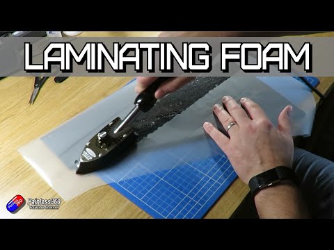 Laminating foam for beginners: How to, Tips and Tricks