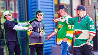 Trolling Hockey Fans During NHL Playoffs!