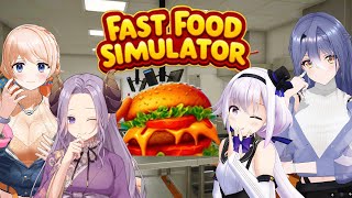 開始 (車の上で)朝礼中 | 給料次第 - 【Fast Food Simulator】#エピメリ がファストフード店経営するってよ【カルロ・ピノ/西園寺メアリ/七星みりり/エトラ 】