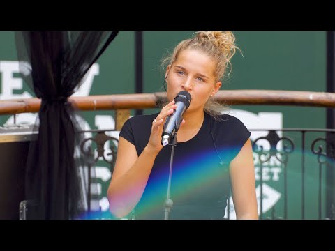Tom Odell 'Another Love' by Liv Harland in Camden Market, London, May 2024