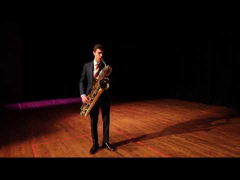 Bach - Prelude from Cello Suite No. 2 (baritone sax)