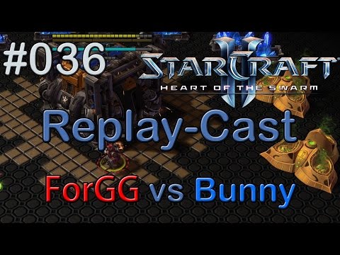 Starcraft 2 Replay-Cast #036 [Millenium.ForGG (T) vs Liquid.Bunny (T) auf Echo LE]