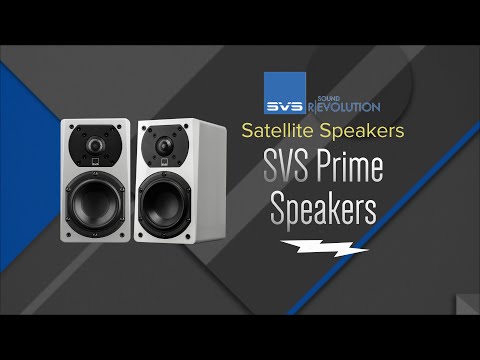 Overview: SVS Piano Gloss White Prime Satellite Speakers - PRIMESATELLITEGWH