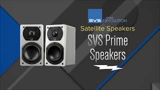 Overview: SVS Piano Gloss White Prime Satellite Speakers - PRIMESATELLITEGWH
