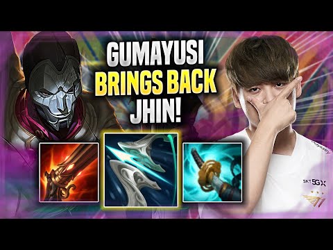 GUMAYUSI BRINGS BACK JHIN! - T1 Gumayusi Plays Jhin ADC vs Caitlyn! | Preseason 2022