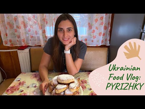 Ukrainian Food Vlog: PYRIZHKY (Ukrainian stuffed buns)| Пиріжки