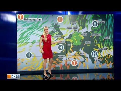 Das N24-Wetter am 01.10.14 mit Anneke Dürkopp