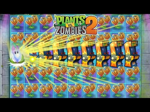 What Plant Max Level can destroy 8 Arcade Machine using only 1 Plant Food? | Plants Vs Zombies |