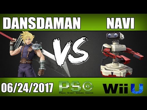 Dansdaman (Cloud) vs PWR UP | Navi (R.O.B.) - Wii U Winners Semis Smash 4 Arcadian