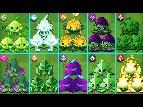 PvZ2 - 10 Best MINT Level 1 Plants  Battlez - Who Will Win ?