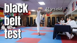 Taekwondo Black Belt testing at 41 years old - @itsJudysLife