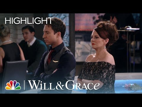 Karen and Estefan Fight at Jack's Birthday Dinner - Will & Grace (Episode Highlight)
