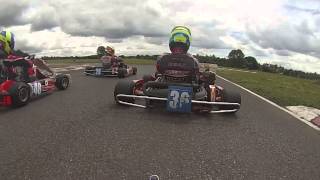 Lewis Bowles Heat 3 Senior Rotax Forest Edge Kart Club FEKC Praga