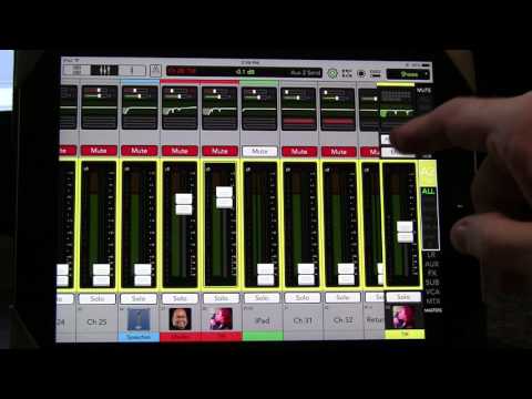 Mackie Master Fader 4.5.3 Monitor Mixes PART 2