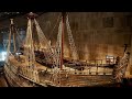 The Raising of the Vasa Warship in Stockholm, Sweden
