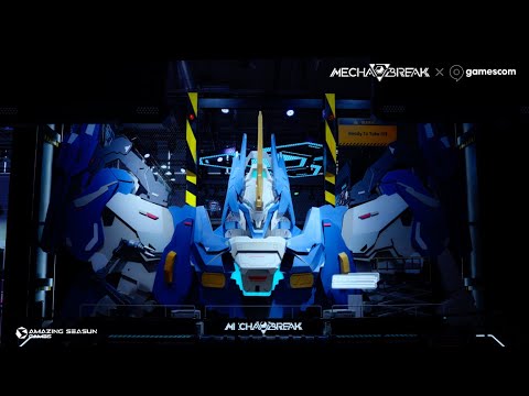 Mecha BREAK - Booth Setup at Gamescom