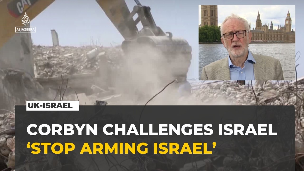 Jeremy Corbyn calls for UK arms halt as Israel tensions escalate