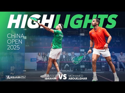 🇪🇬 Abouelghar v Ibrahim 🇪🇬 | China Open 2025 | FINAL HIGHLIGHTS