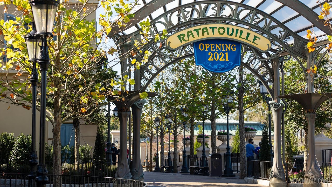 EPCOT France pavilion expansion walkway opens