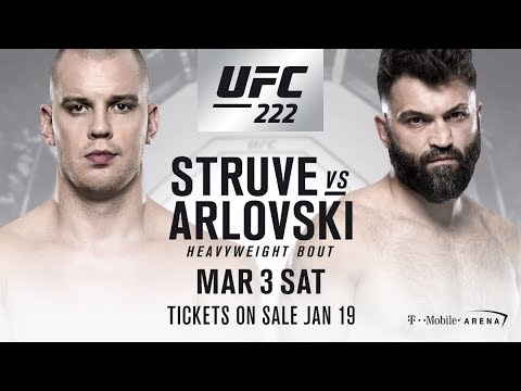 UFC 222 STRUVE vs ARLOVSKI 3 МАРТА 2018 ГОД