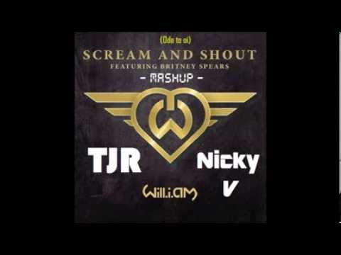 ★ Scream and  Shout Ode To Oi ★ mashup ★ Will I Am - Britney Spears - TJR - Reidiculous - Nicky V ★