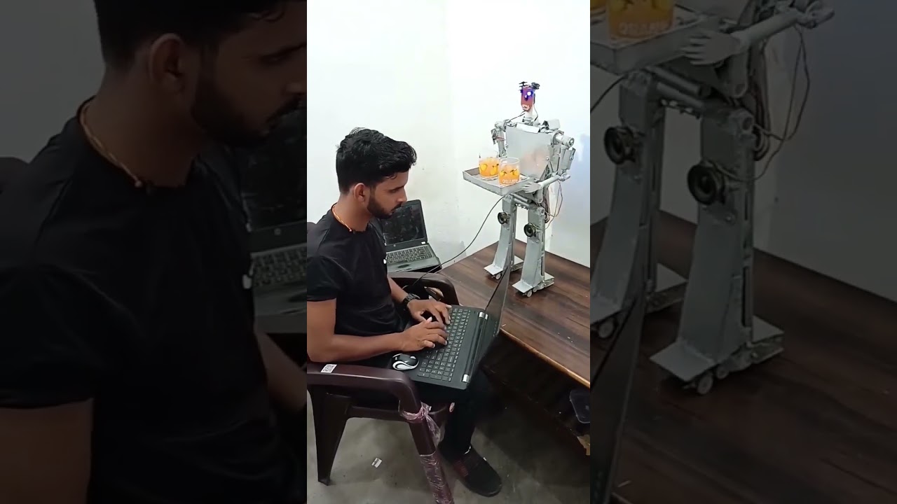how to make working robot #robot #robotics #project #diy #shortsvideo