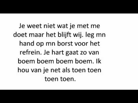 Anouar - Net Als Toen - lyrics.