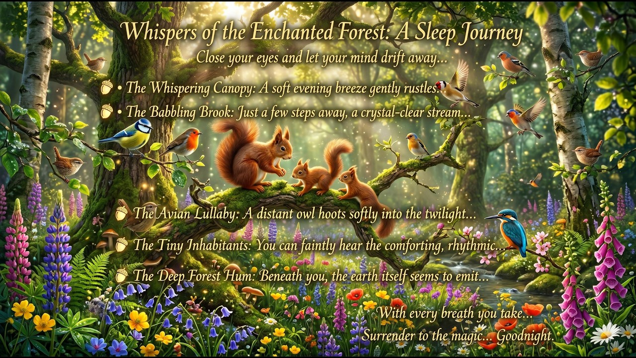 Whispers of the Enchanted Forest : A Sleep Journey