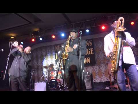Dirty Dozen Brass Band at Jazz Fest 2013 04-25-2013 Jazz Fest Gala # 1