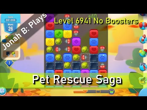 Pet Rescue Saga Level 6941 No Boosters