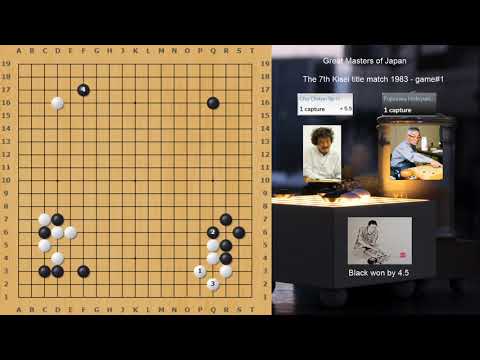 Pro game review Cho Chikun 9p ( W ) vs Fujisawa Hideyuki 9p ( B )