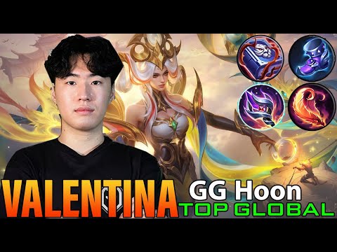 Hoon Midlane Valentina Aggressive Play - Top Global Valentina By [GaiminGladiator Hoon] 카구라원툴 | MLBB