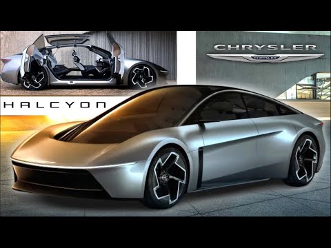 クライスラーの電気自動車の未来を魅せる「ハルシオンコンセプト」
