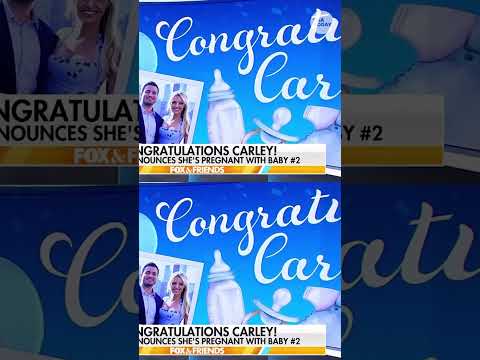 Carley Shimkus of Fox & Friends First shares big family news on live TV