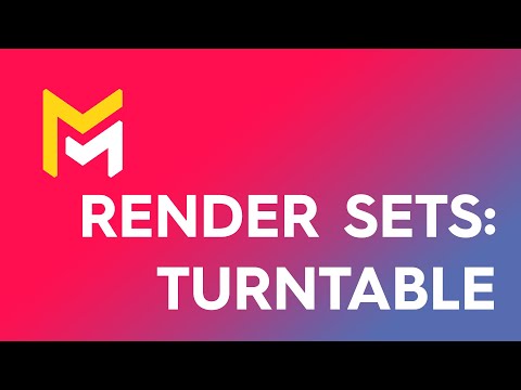 Maverick Render Product Viz Render Sets Layers Update and Turntables