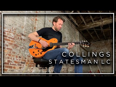 Collings Statesman LC in Faded Orange