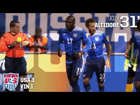 MNT vs. Saint Vincent and the Grenadines: Jozy Altidore Goal - Nov. 13, 2015