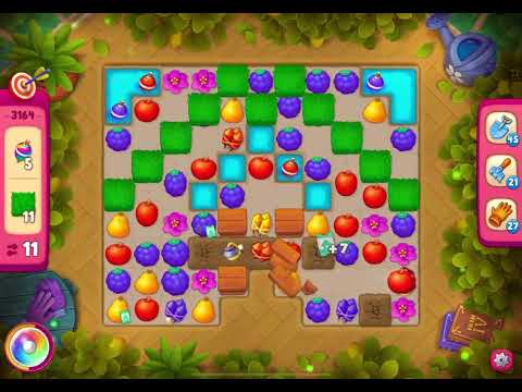 GardenScapes Level 3164 Challenge (12 moves)