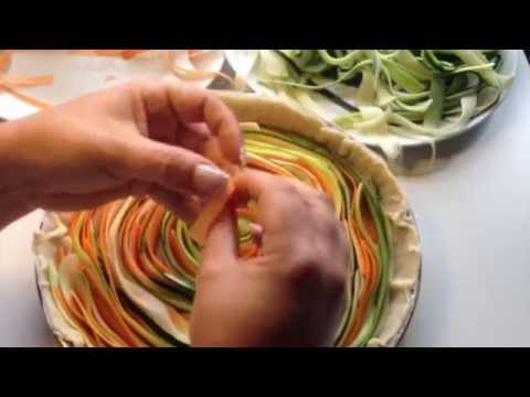 Quiche fleur de légumes