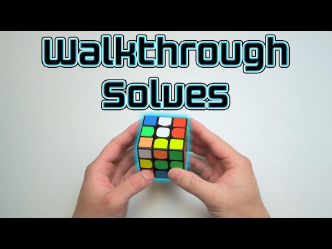 How to Solve the Rubik's Cube: Walkthrough Solves - YouTube