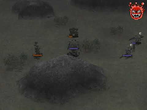 Front Mission 4 (PS2) #43 Sim D12 VTOL Base Map | Burst Weapons only