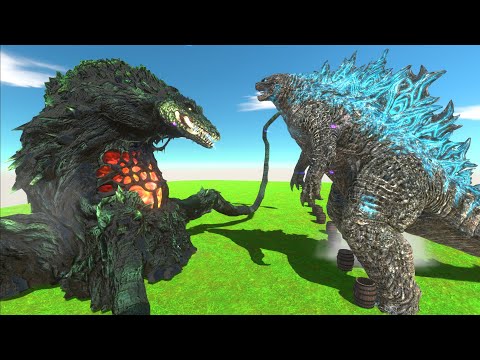 BIOLLANTE vs GODZILLA - Animal Revolt Battle Simulator