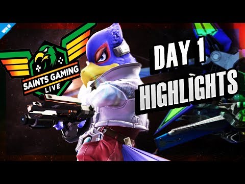 Saints Gaming Live 2018 Day 1 Highlights!! - SMASH 4