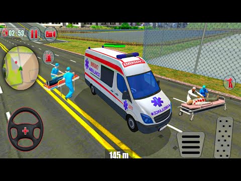 Ambulance Robot Car Transform #40 - Doctor Hero Flying Robot Rescue - Android GamePlay