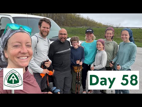 AT Thru Hike Day 58 - Trail Magic from Catch Up and Lightning