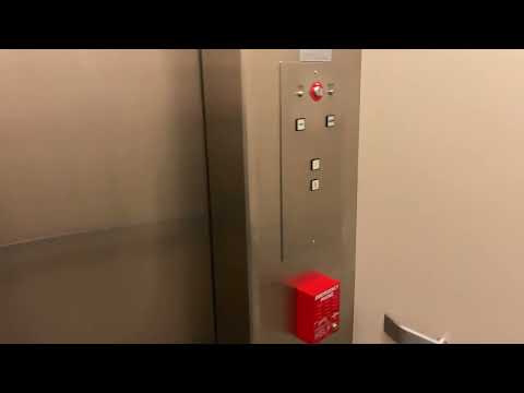 Quick Ride: Vintage Montgomery Hydraulic Elevator - Wells Fargo Beaverdale - Des Moines, IA