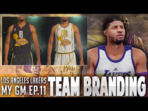 NBA 2K16 Lakers MyGM Ep.11 - Team Branding! Sick New Jerseys