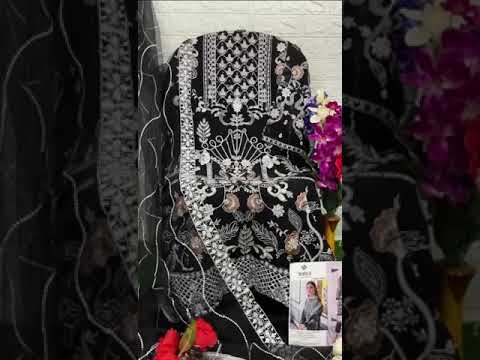 Mahnur Vol 11 Heavy Georgette Wholesale Designer Salwar Suit Catalog – product video thumbnail